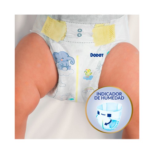 DODOT Sensitive Pañales talla 3+ (7-11 kg) 2 x 56 uds.