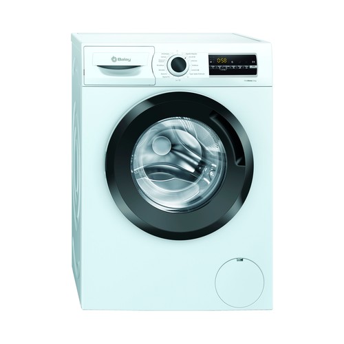 Lavadora BALAY 3TS973BE capacidad de carga: 8KG, Clasificación energética: C, 1200RPM, H: 84,8cm, A: 59,8cm, F: 55cm.