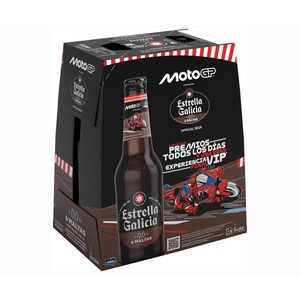ESTRELLA GALICIA Cerveza 0,0 maltas 6 uds x 25 cl