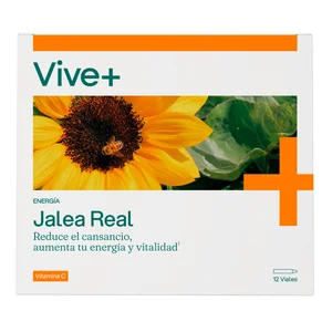 VIVE+ SALUD Y VIDA Jalea real adultos 12 uds. x 10 ml.