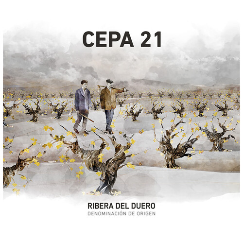 CEPA 21  Vino tinto con D.O. Ribera del Duero botella de 75 cl.
