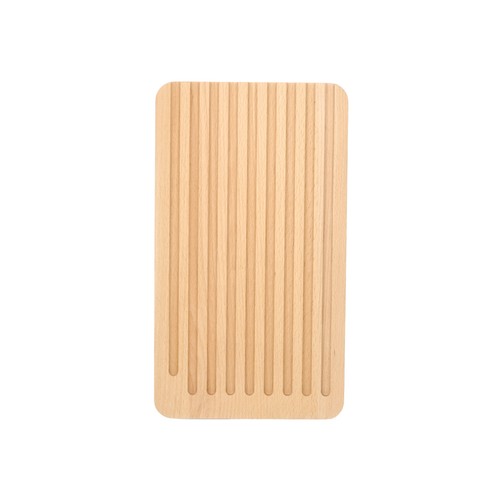 Tabla de cortar de madera de haya, 27,5x16,5x1,8 cm, ACTUEL.