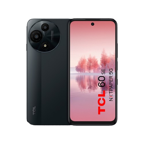Smartphone TCL 60SE NXTPAPER 5G Gris Espacial, 8GB+256GB, 16,9 cm (6,67").
