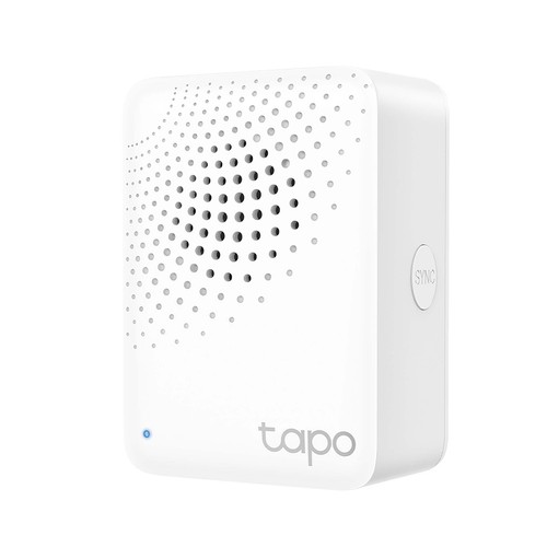 Hub inteligente con alarma TP-LINK Tapo H100, hasta 64 dispositivos, acciones inteligentes.