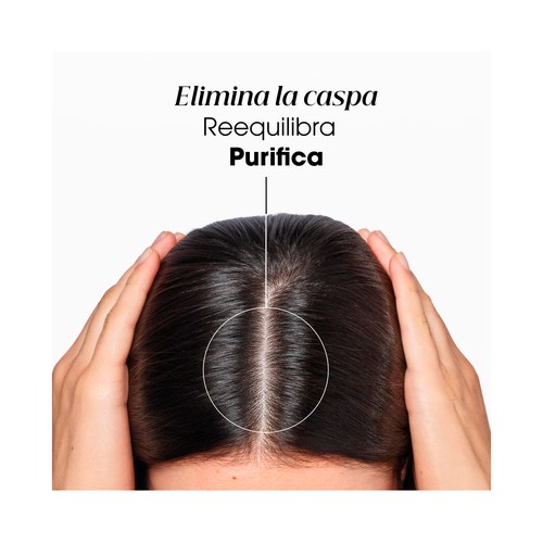 KLORANE Champú tratante, reequilibrante anticaspa con galanga 400 ml.