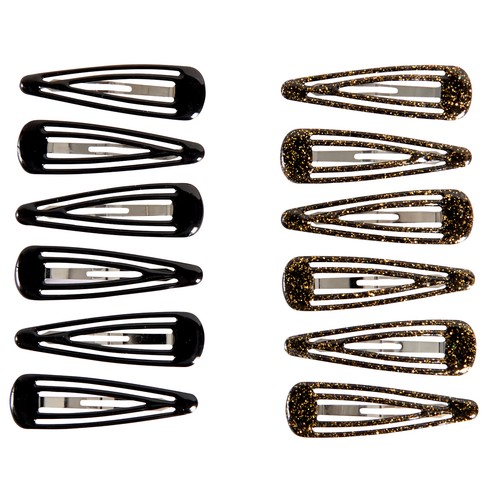COSMIA Pinzas metálicas (pasadores de pelo) para cabello 6 uds.