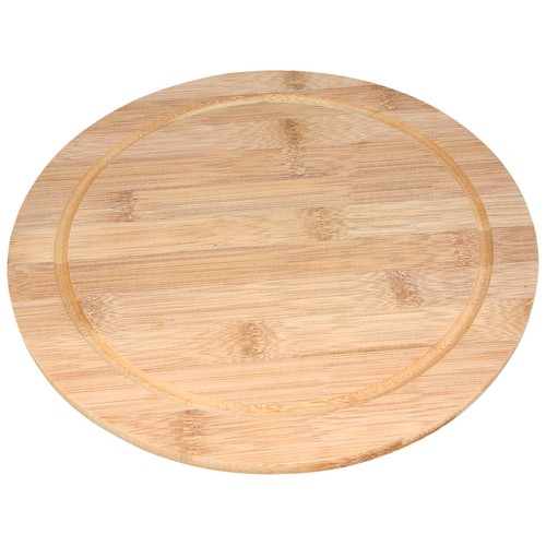 TABLA EMBUTIDOS C/SURCO LIQUID 25CM BAMBU