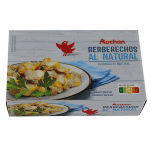 Imagen de PRODUCTO ALCAMPO Berberechos pequeños al natural  60/80 lata de 63 g.