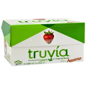 TRUVÍA Edulcorante con stevia  40 sobres