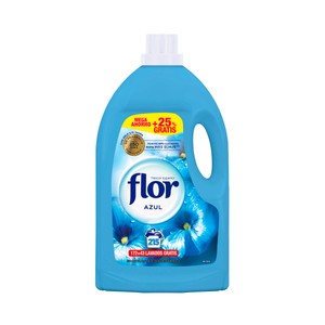 FLOR Suavizante concentrado azul FLOR 172 lavados + 25%, 3,87 L.
