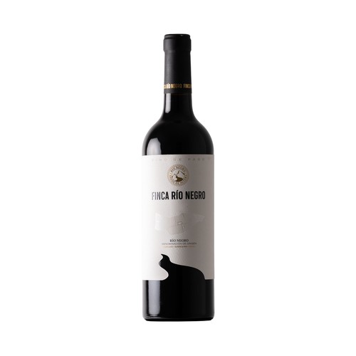 FINCA RÍO NEGRO  Vino tinto con D.O. Río negro botella de 75 cl.