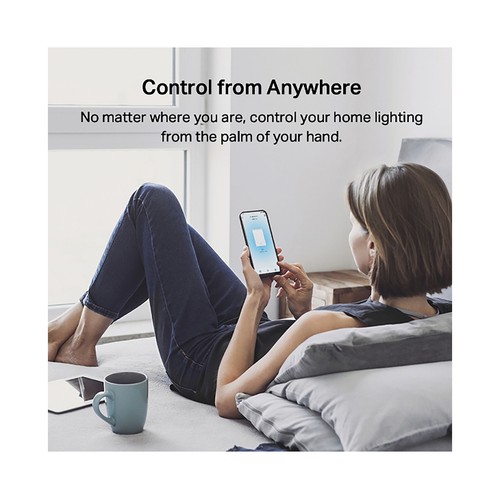 Interruptor Wi-Fi Inteligente , Doble Pulsador , TP-LINK TAPO S220.