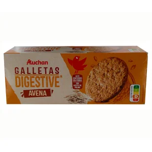 PRODUCTO ALCAMPO Digestive Galletas con avena 425 g.