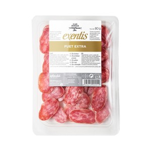 Imagen de CAN DURAN Exentis Fuet extra cortado cómodas lonchas 80 g.