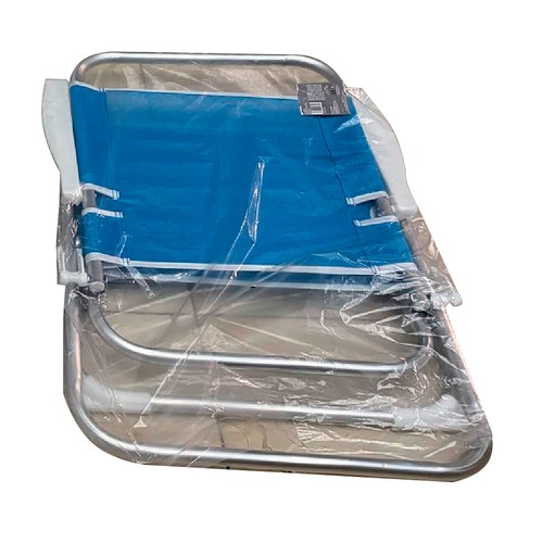 Silla marinera de aluminio de 56x52x80 cm, EURASPA