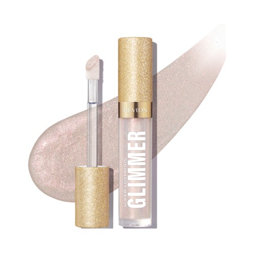 REVLON Super lustrous glimmer tono Diamond drama Brillo de labios con efecto multidimensional.
