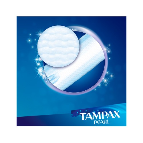 TAMPAX Tampones ligeros con aplicador TAMPAX Pearl 18 uds.
