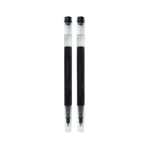 2 recambios de bolígrafo gel borrable negro, ALCAMPO.