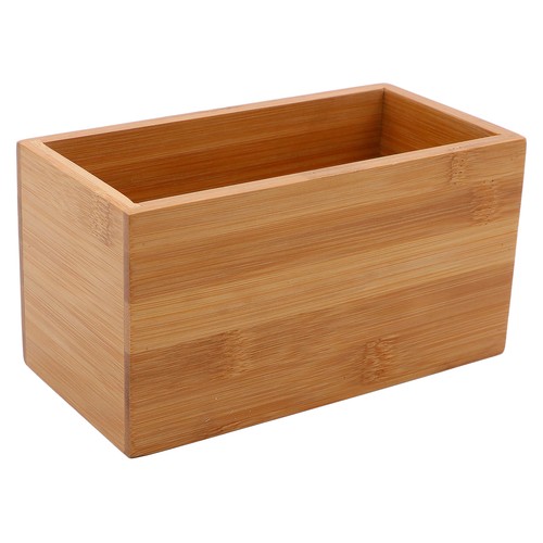 Organizador cosmético de bambú 18x9,5x9cm, ACTUEL.