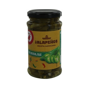 PRODUCTO ALCAMPO Jalapeños en rodaja PRODUCTO ALCAMPO 125 g.