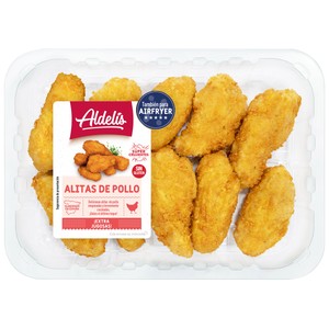 Imagen de Alitas de pollo empanadas super crujientes, ideales para hacer en airfryer ALDELÍS