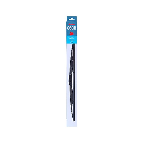 Escobilla limpiaparabrisas de 600 milímetros de longitud,  con adaptador de ajuste tipo U PRODUCTO ALCAMPO G600.