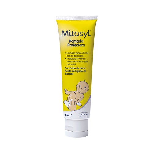 MITOSYL Pomada protectora de irritaciones en zonas delicadas (zona del pañal) 145 g.