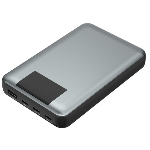 Estación de carga QILIVE universal 600215227, 100W, 3USB-C + 1USB-A