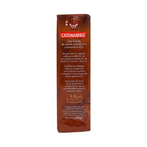 CATUNAMBÚ Café molido mezcla 250 g.