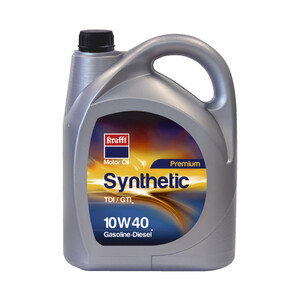 Imagen de Aceite sintético para vehículos con motores de gasolina o diesel KRAFFT Premium Synthetic 5 litros.