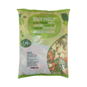 Imagen de QUICK-FROZEN Menestra de verduras congelada 1 kg.