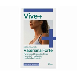 VIVE+ SALUD Y VIDA Valeriana VIVE PLUS 50 càpsulas de 25 g.