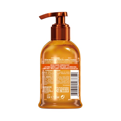 GARNIER Original remedies elixir miel Sérum capilar reparador, no pegajoso y no graso 115 ml.
