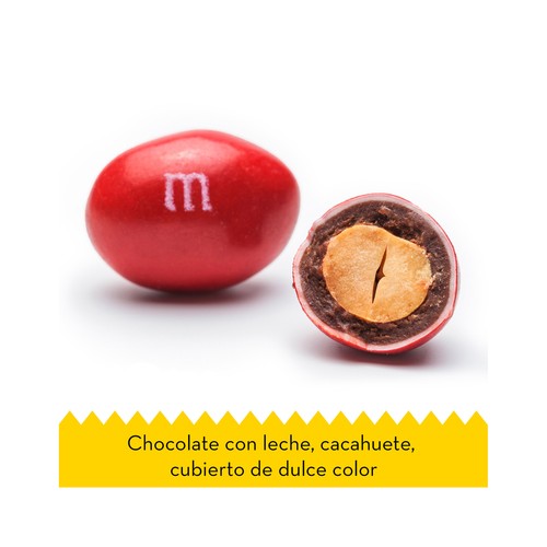 M&M"S Grajea cacahuete chocolate 125 g.