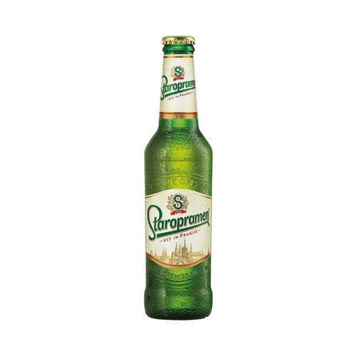 Cerveza Checa STAROPRAMEN Botella de 33 centilitros