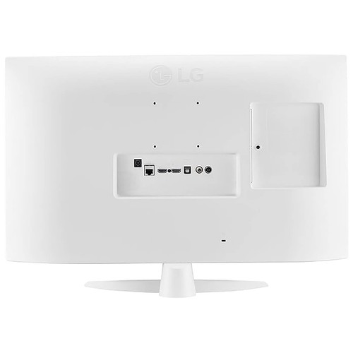 TV 68,6 cm (27") LED LG 27615S-WZ, Full HD, WEB OS 2HDMI 1USB, color blanco.