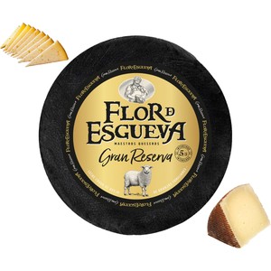 Queso de oveja Gran Reserva elaborado con leche cruda.