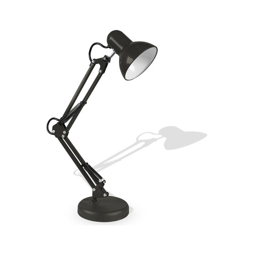 Lampara Flexo arquitect E-27 MAX. 40W, color negro, CAMILLO RIGAMONTI