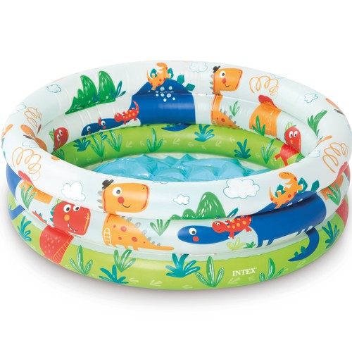 Pisicina circular con dibujos infantiles 61x22cm, INTEX..
