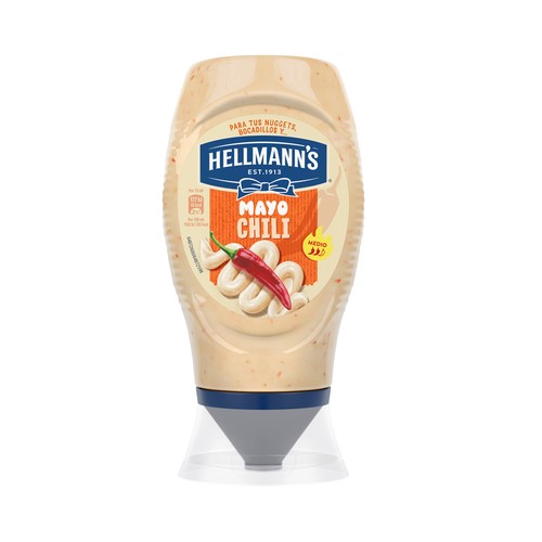 HELLMANN`S Mayonesa chili bocabajo 250 ml