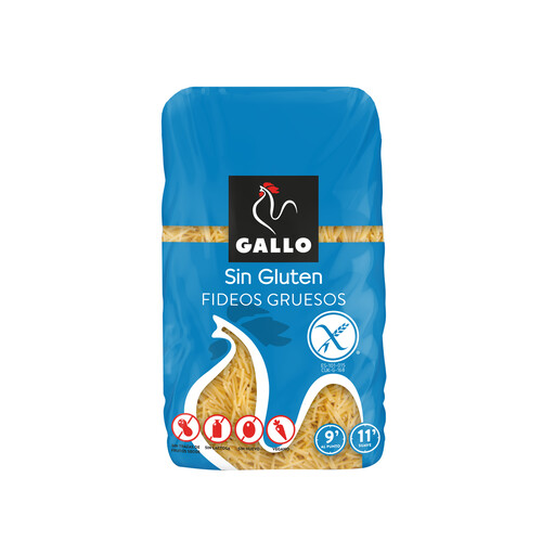 GALLO Pasta fideos gruesos sin gluten GALLO 450 g.