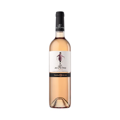 SES NINES  Vino rosado con D.O. Binissalem (Mallorca) SES NINES botella de 70 cl.
