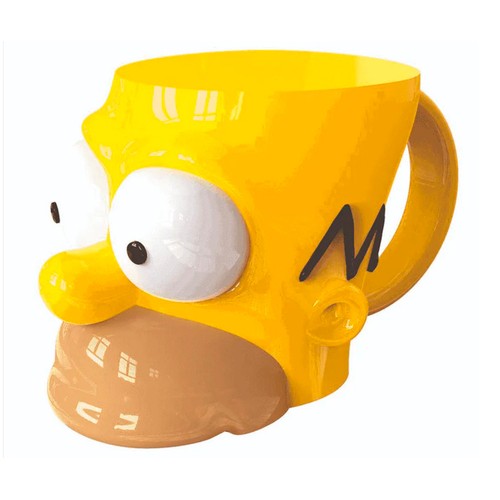 Taza de cerámica 3d 385ml de Homer Simpsons caja regalo, THE SIMPSONS