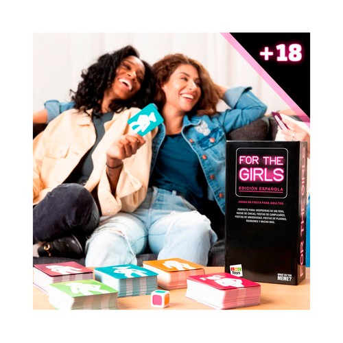 For The Girls, Juego de mesa para adultos +18 Años, IMC TOYS