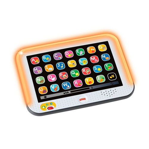 FISHER PRICE Mi primera tableta descubrimientos, juguete interactivo.