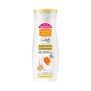 NATURAL HONEY Cuidado total Loción corporal extra nutritiva para pieles extra secas 330 ml.