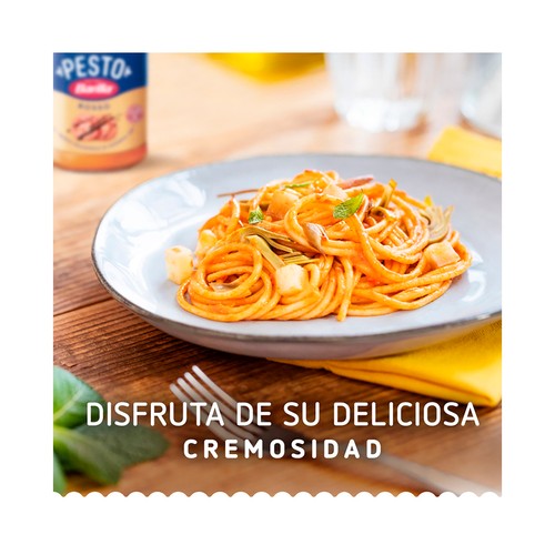 BARILLA Salsa Pesto rosso con aceite balsámico de módena BARILLA 200 g.