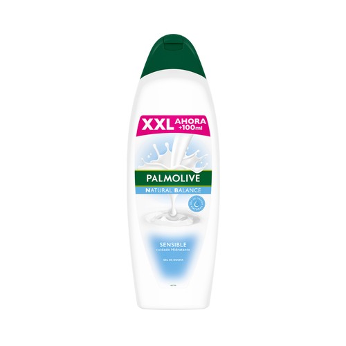 PALMOLIVE Gel de baño o ducha con textura crema, especial pieles sensibles Suave & sensible 900 ml.