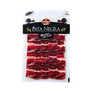 VILLAR Maestros del corte Paleta de bellota ibérica (100% raza ibérica) cortada en lonchas 90 g.