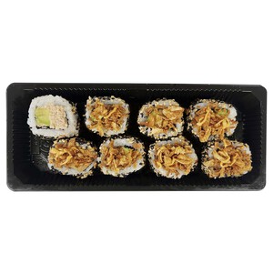 SUSHI GOURMET Bandeja Maki California atún y aguacate con mayonesa picante y cebolla frita SUSHI GOURMET 8 uds.